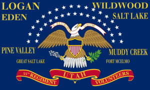 Flag of the 55th Utah Volunteer Infantry Regiment - Ceremonial.png