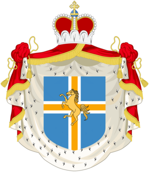 Coat of arms of the King of Winchester Hills.svg