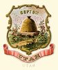 Territorial coat of arms (1876) of Utah Territory